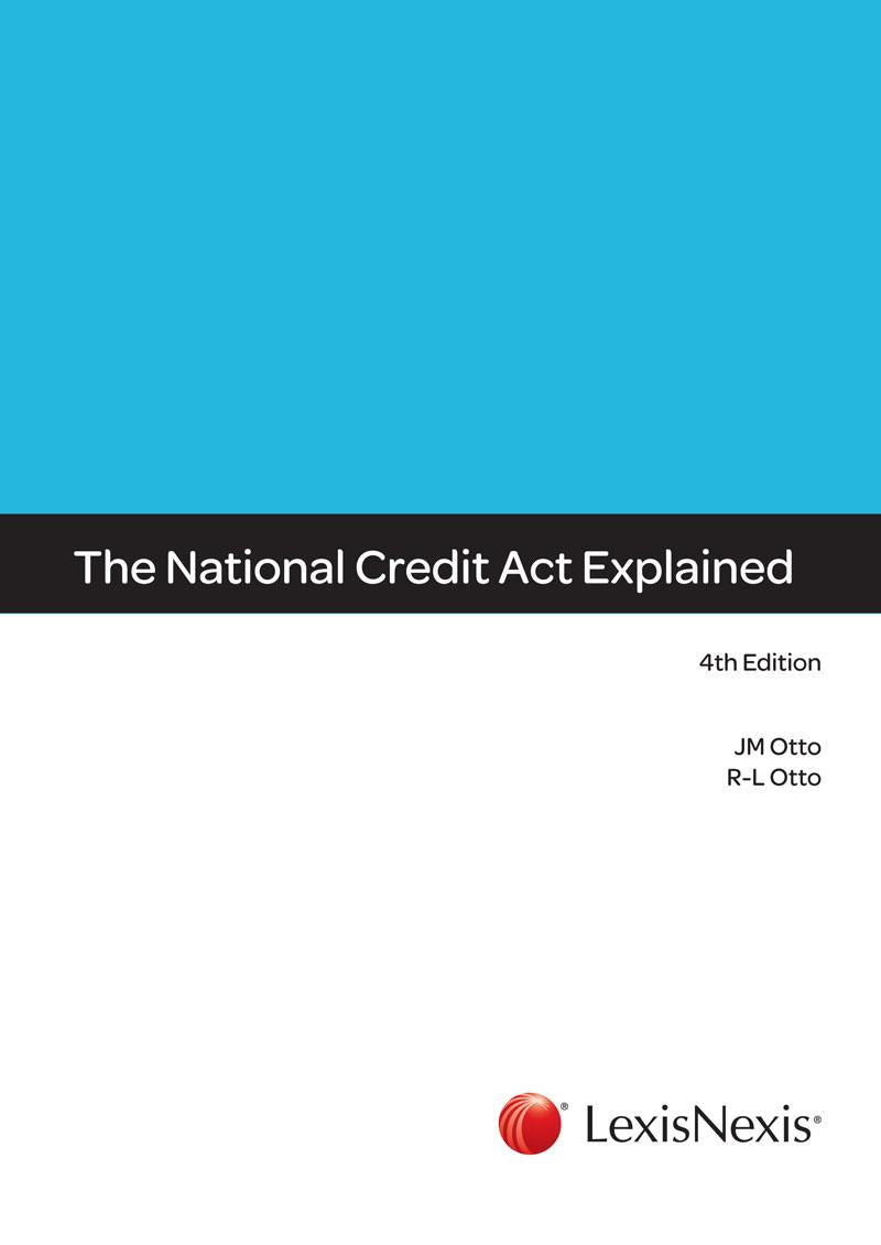 The National Credit Act Explained (Not in Stock yet. Please see description)