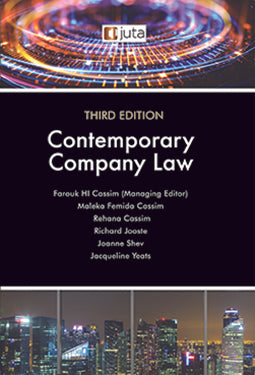 Contemporary Company Law (Not in Stock yet. Please see description)