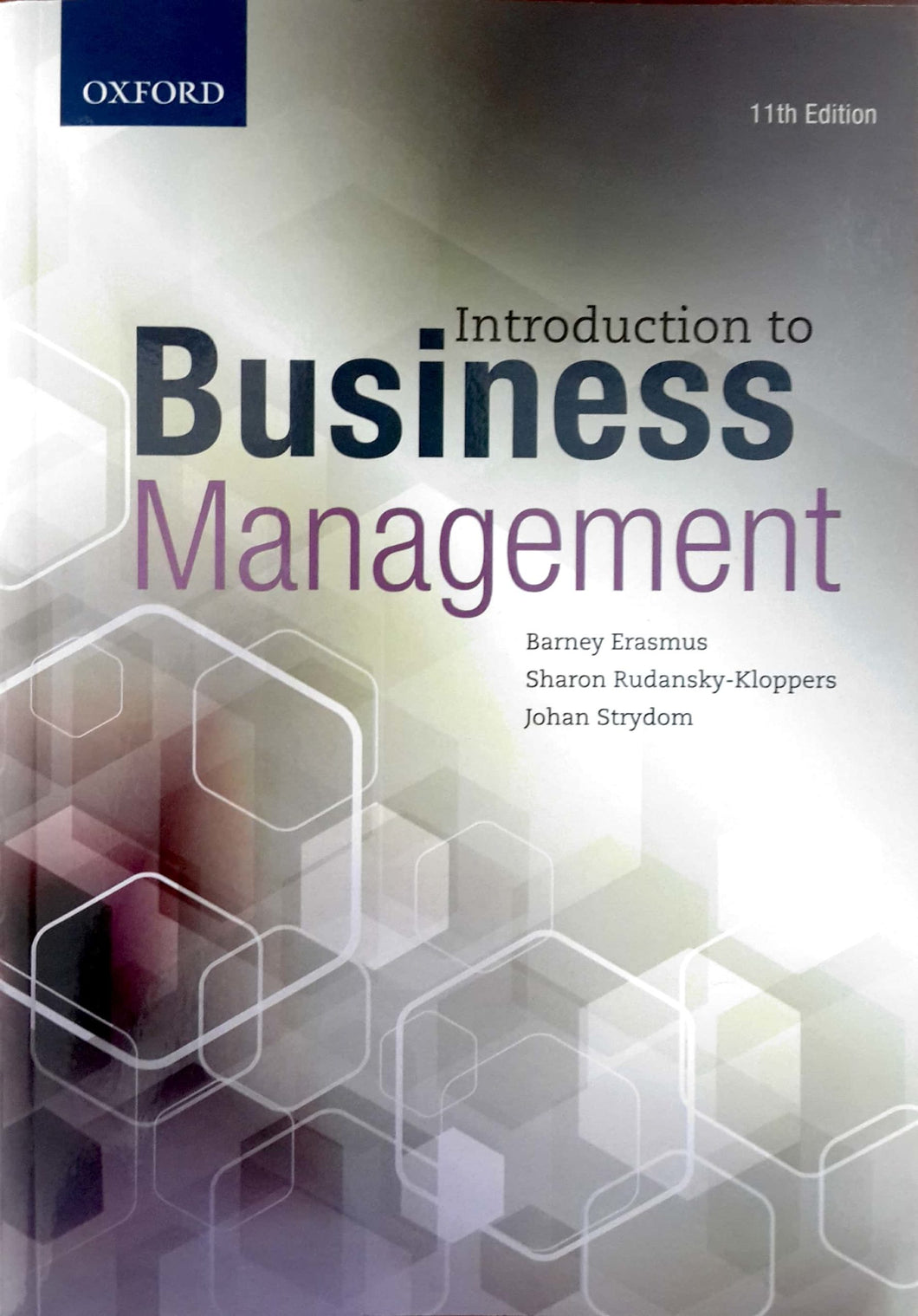 Introduction to Business Management 11e (Not in Stock yet. Please see description)