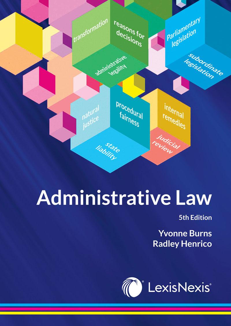 Administrative Law 5th Edition (Not in Stock yet. Please see description)