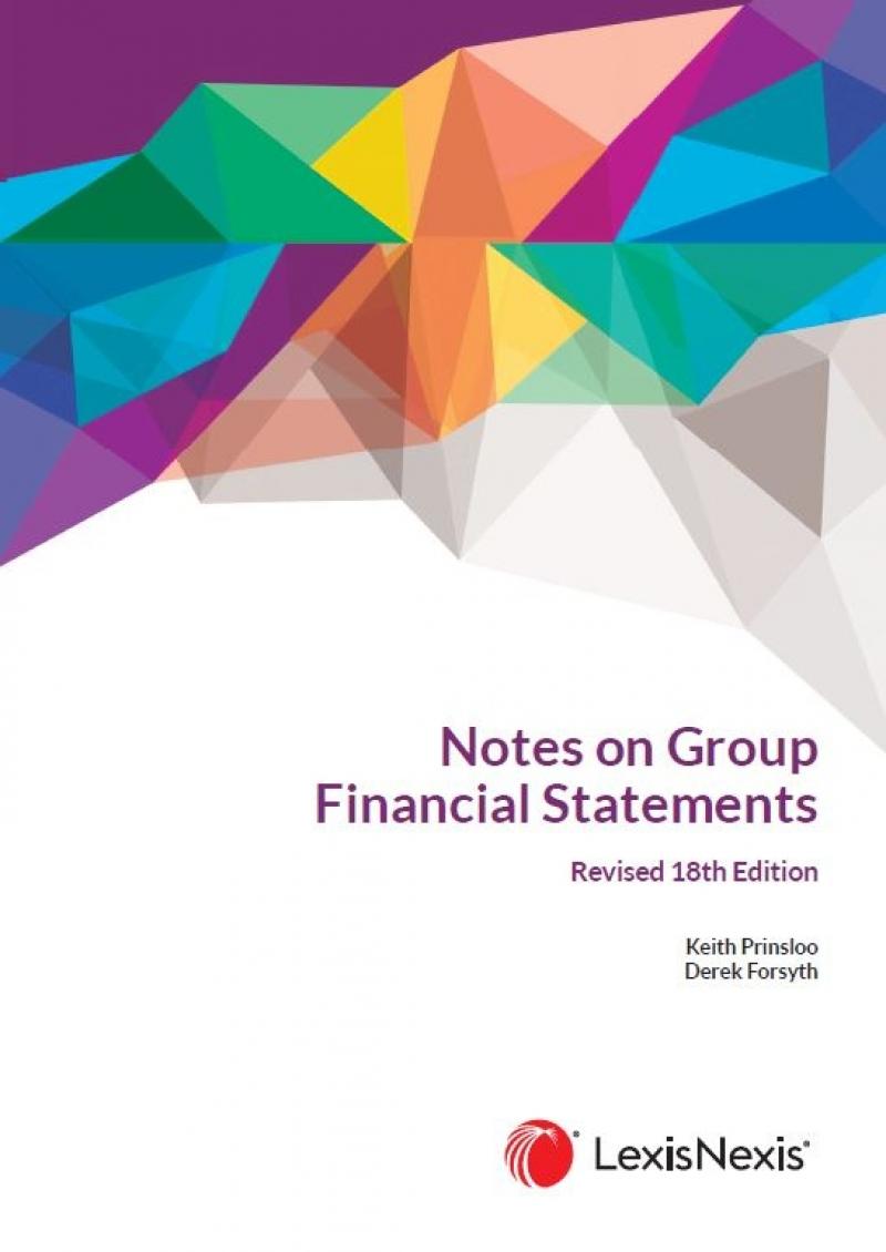 Notes on Group Financial Statements Revised 18th Ed (Not in Stock yet. Please see description)