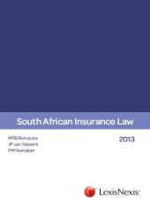 South African Insurance Law (Not in Stock yet. Please see description)